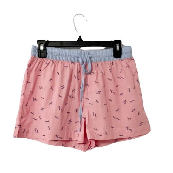 🟢GAP Body Shorts Pink Dragonfly Shorts Size S - Picture 1 of 7